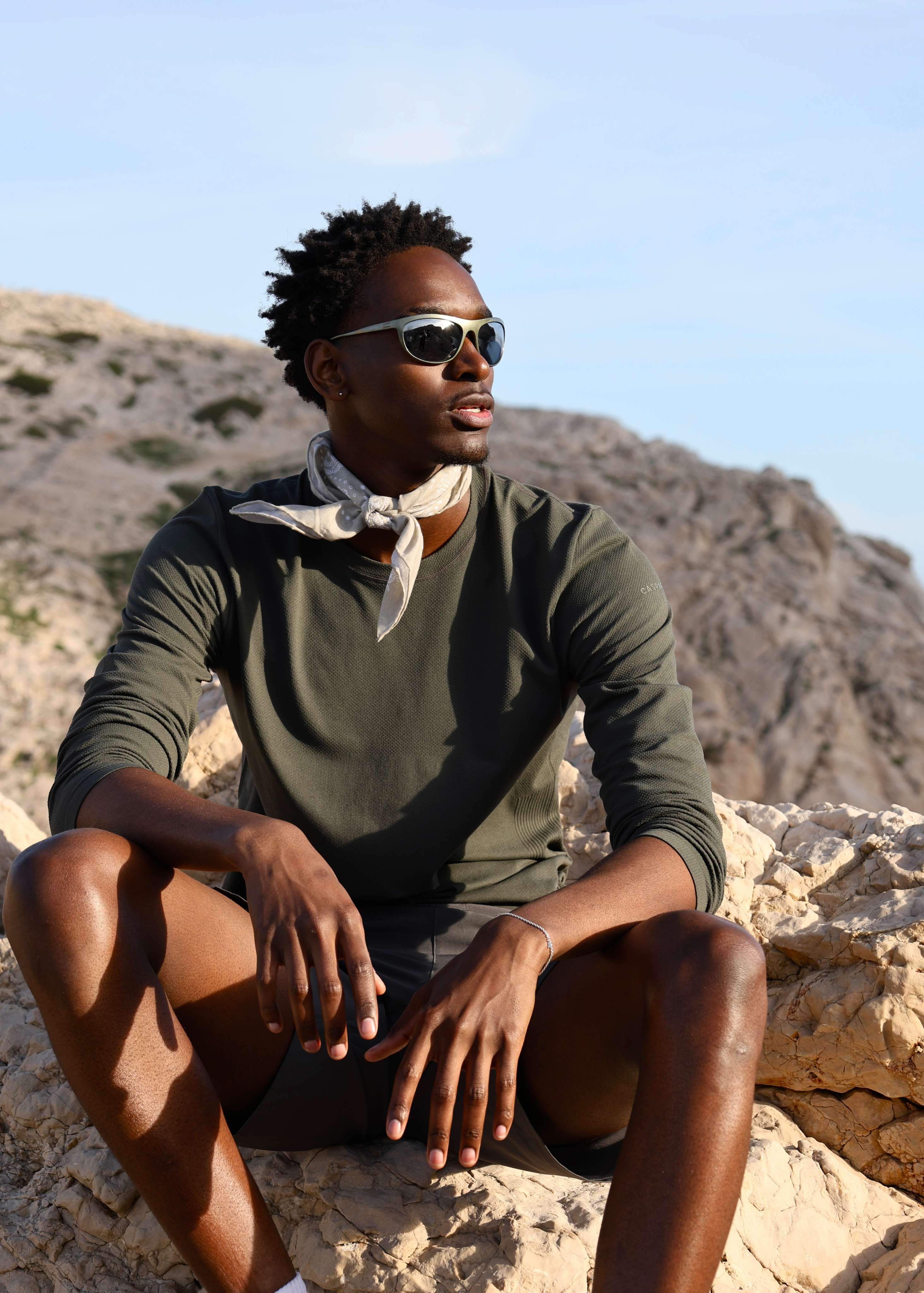 M. Seamlite® Long Sleeve Shirt - Olive Green